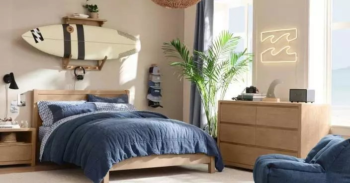 Pottery Barn Teen與Billabong聯乘系列 打造海岸風家居