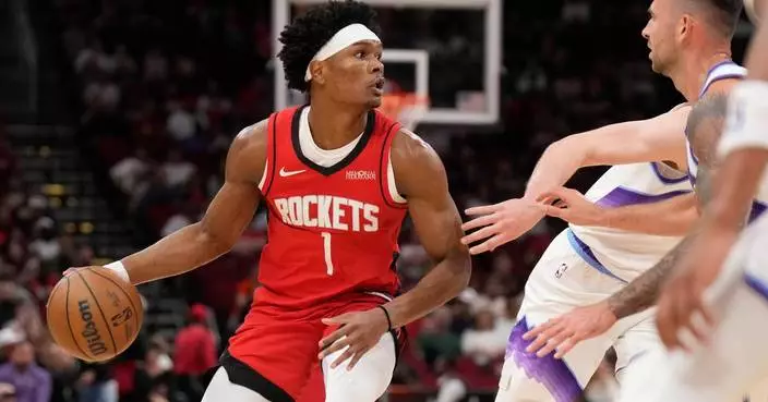 NBA侯斯頓火箭五連勝 杜蘭特轟25分領軍大勝爵士