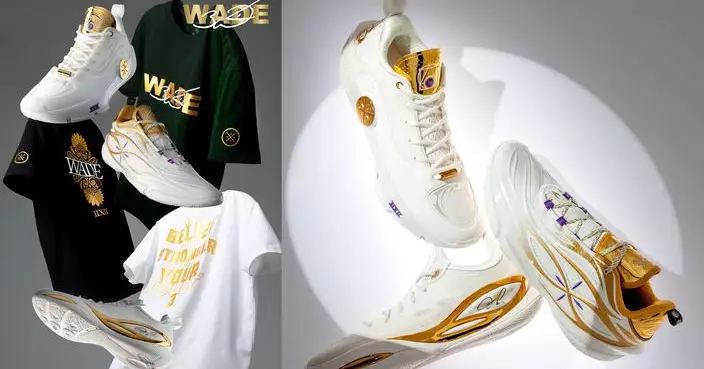 NBA傳奇閃電俠Dwyane Wade聯乘Li-Ning推香港限定白金系列 三款旗艦戰靴成夢幻逸品