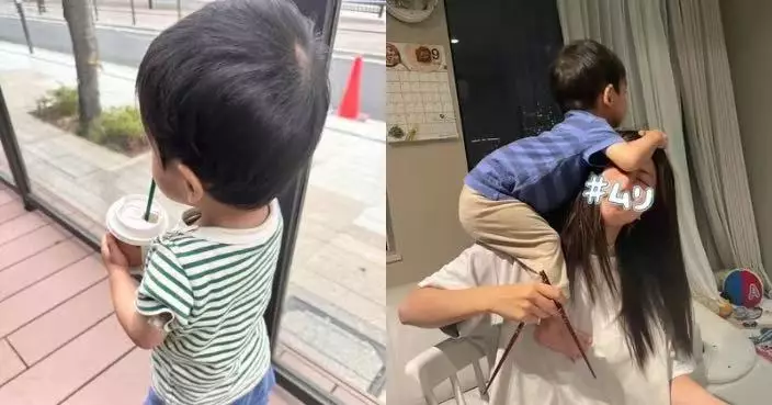 孩子出生後不能安心吃飯？日婦曬仔仔爬上頭真實育兒照引諸多共鳴