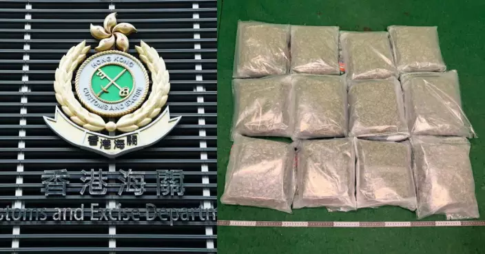 泰國入境兩男行李藏值230萬元懷疑大麻花 遭海關檢獲被控販毒5.4提堂