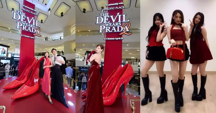 《穿PRADA的惡魔2》開畫報捷票房衝破1000萬 COLLAR成員紅色OOTD搶住朝聖