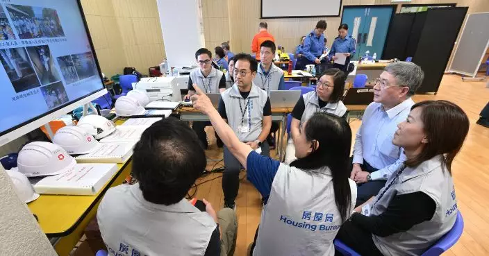大埔火災｜卓永興感謝所有人員以同理心支援居民上樓