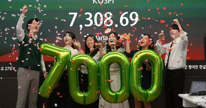 韓股突破7000點關 收漲6.45% 三星市值過萬億美元