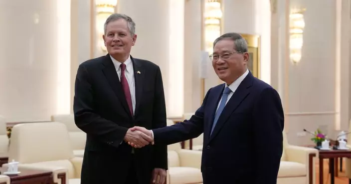 李強會見美國國會參議員戴安斯一行 望美方處理涉華問題時保持謹慎