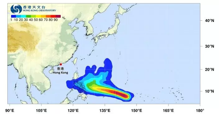 天氣 | 天文台指母親節低見22度  熱帶氣旋「黑格比」逐漸發展  AI預測或現「雙颱風」