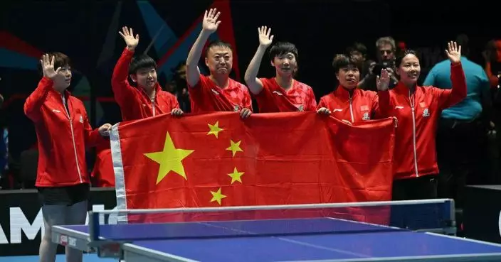 中國隊3:2勝日本 世乒賽女團七連冠