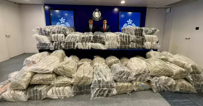 警西貢檢值近億元懷疑大麻花23年以來最大宗 3非華裔男子涉販毒被捕