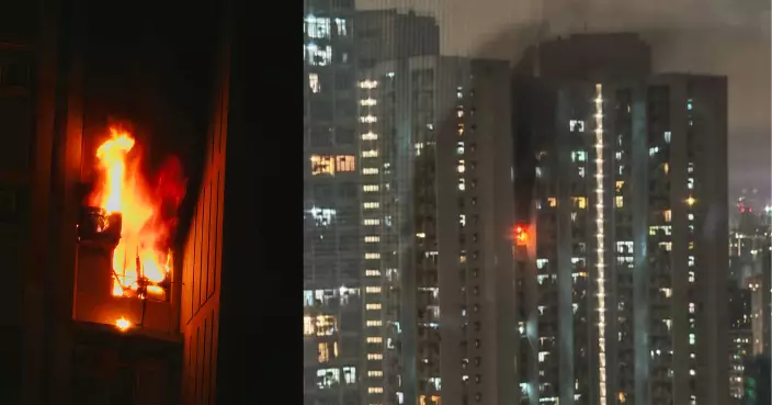 慈雲山慈樂邨樂誠樓單位起火 約120居民疏散有人逃到天台待救