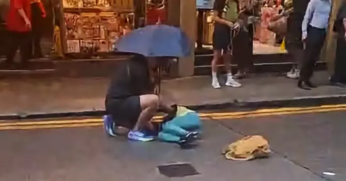 尖沙咀七旬婦疑被的士撞倒　受傷清醒送院