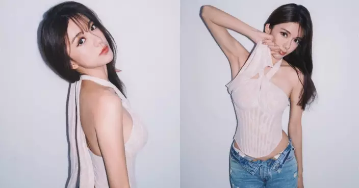 陳星妤晒靚相展完美腰臀比 「老公」陳浚霆激讚：超出宇宙神級的美