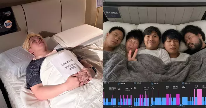 JFRT睡眠馬拉松爆笑收場 翼Sir@JFFT獨霸Sinomax門市補眠 游學修領軍爆旋陀螺爭床位