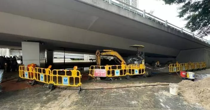 屯門杯渡路橋底緊急水管維修較預期複雜 料周四早上6時前恢復沖廁水供應