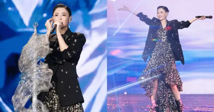 張柏芝生日夜唱響經典曲目溫情滿場 觸動內心潸然落淚