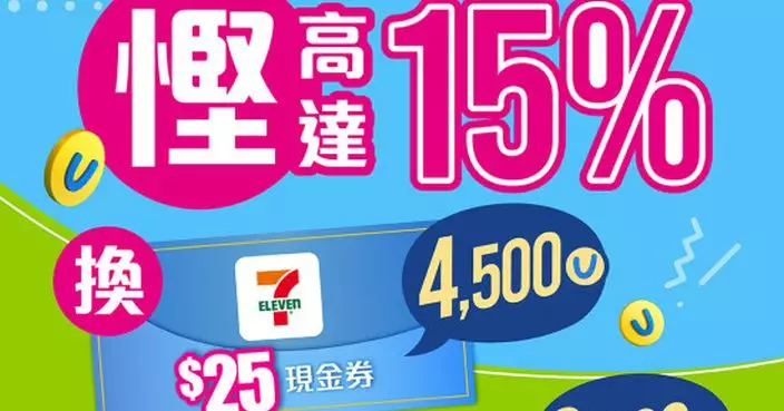 yuu會員現金券優惠強勢回歸 限時兩周積分變7-Eleven現金券