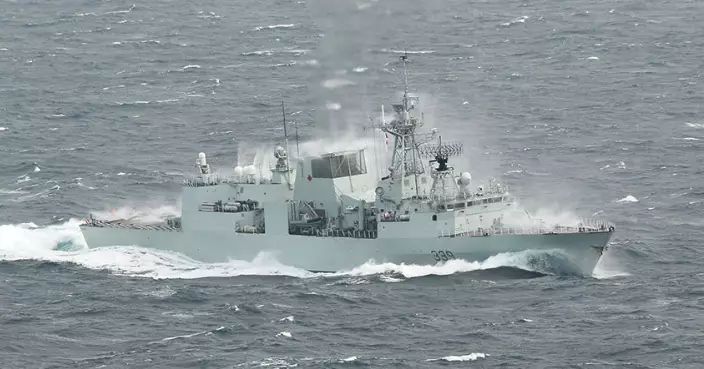 加拿大軍艦通過台海 外交部﹕堅決反對任何國家以航行自由為名損害中國主權