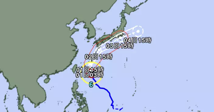 「颱風」薔薇料周一吹襲日本沖繩縣　逾290班航班取消