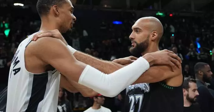 文班亞馬獲選NBA最佳防守球員 唯一全票入選最佳防守陣容