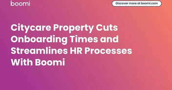 Citycare Property 採用 Boomi 平台 縮短員工入職時間 簡化人力資源流程