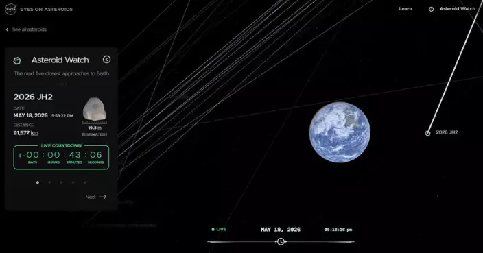 業餘望遠鏡可見！小行星超近距離掠過地球　NASA：下一顆要2029年