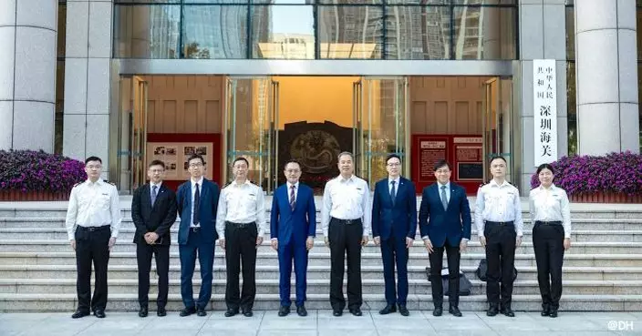 林文健拜訪深圳海關　就口岸檢疫及伊波拉病防控等交流