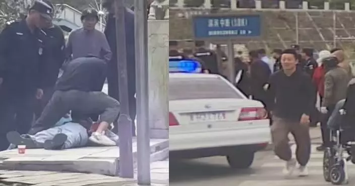 休假返鄉途中遇男子倒地 內地民警憑急救培訓跪地施心肺復甦助救回一命