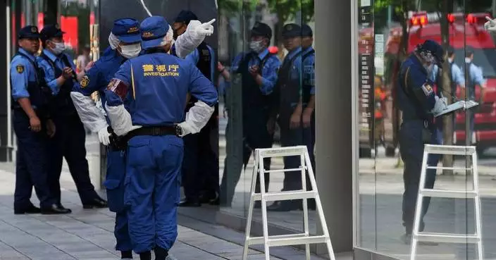 東京銀座疑遭噴不明物質 超過20人喉痛不適送院