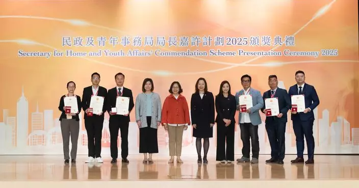 林以律獲民青局嘉許 引領北都青年新力量
