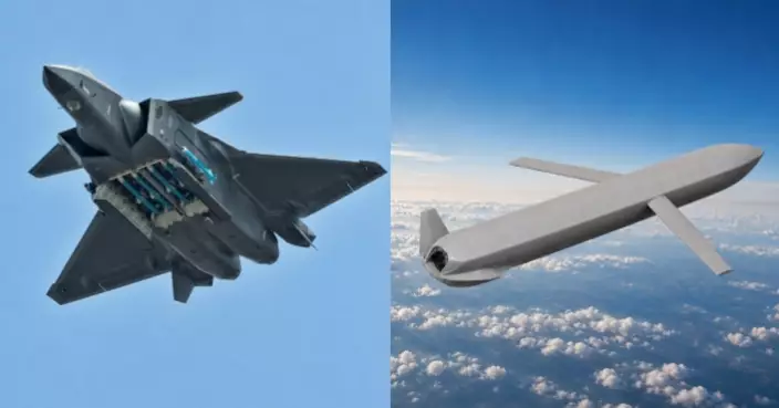 解放軍4米新型巡航彈塞進內置彈艙，美軍F-35外掛導彈即失隱身