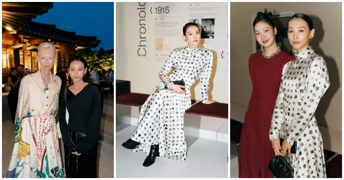 談善言首爾CHANEL工藝坊時裝騷 與偶像Tilda Swinton重聚 同場星光熠熠