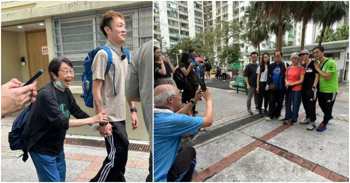 大埔火災 |  街坊帶「Time to go home」襟章上樓 遺憾帶不走鋼琴：陣間好好哋再彈一次