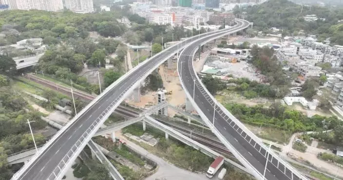粉嶺繞道（東段）通車　來往粉嶺繁忙時段節省約10分鐘