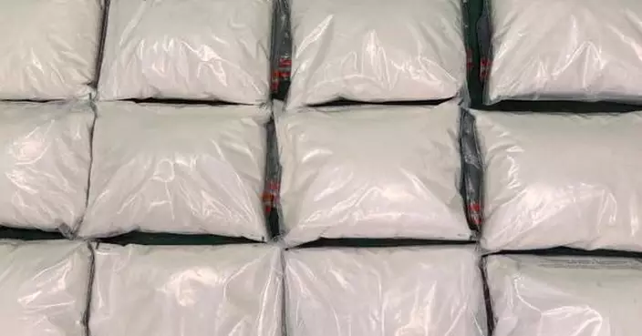 海關檢獲55公斤氯胺酮等懷疑毒品約值2100萬元 兩人被捕