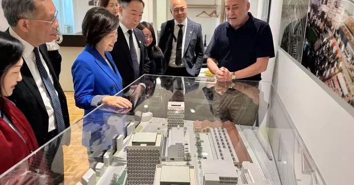 蔡若蓮：歡迎瑞士院校企業到北都大學城 開展深度科研與產學合作