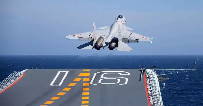 日機挑釁山東艦，殲-15霸氣喊話：「你在我導彈射程內！」