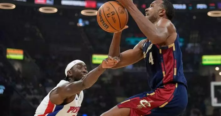 米曹下半場狂轟39分追平NBA季後賽紀錄 騎士挫活塞扳平系列賽