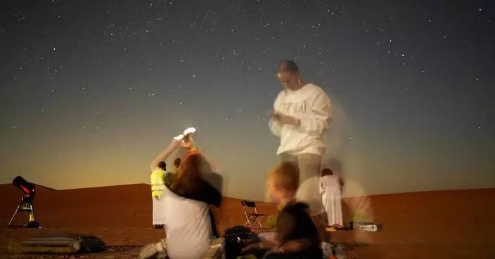 阿聯酋最暗地點觀星 杜拜天文學會帶領民眾重拾銀河美景
