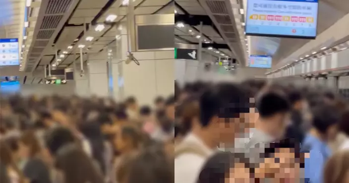 港鐵高峰期伯伯不排隊強行擠車　乘客起初看不慣 其後跟風成功上車感嘆現實
