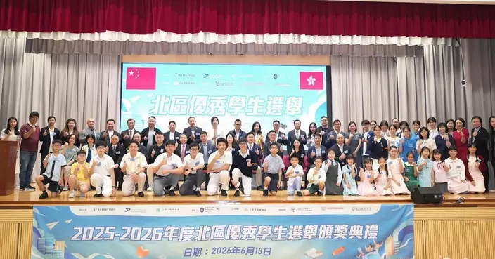 北區年度優秀學生選舉頒獎 得獎同學勉勵同儕積極學習服務社群