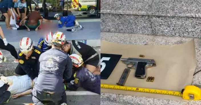 疑自己被戴綠帽 泰警員闖健身中心開槍殺妻 外母勸阻也遭波及