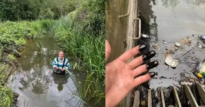 清理污染河道反惹官非？英律師自發組義工隊清出200袋垃圾遭環境署調查