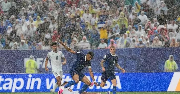 麥巴比梅開二度助法國大勝伊拉克 晉級世界盃淘汰賽