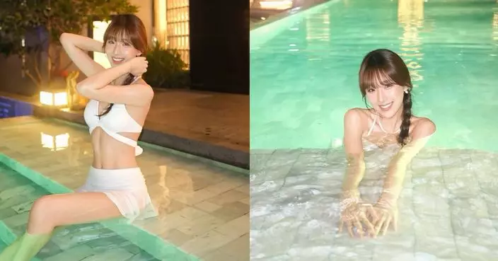 《聲秀》甄敏芳泰國晒水着 腹肌若隱若現獲激讚