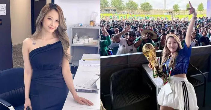 李昭南返美直擊世界盃 與熱情球迷載歌載舞