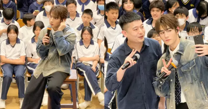 魏浚笙校園Tour引關注 學生笑問：幾時先嚟我學校？