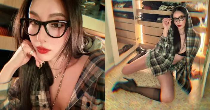 43歲「千禧女神」李蘢怡樣貌身材「零跌Watt」 黑Bra配熱褲性感上陣索爆