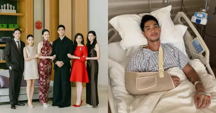 吳婉芳二仔胡智同新婚後健身出事 胸肌撕裂急做手術