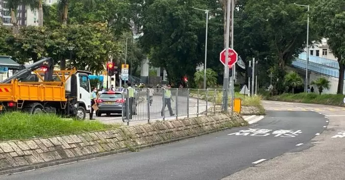粉嶺有電單車失事　64歲男司機死亡