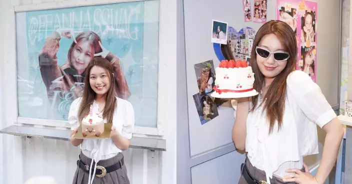 黃淑蔓親臨生日應援cafe 願望28歲前踏紅館開個唱