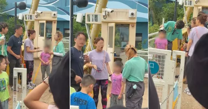 女童身高差0.1cm被拒玩海盜船 家長怒責海洋公園職員惹網民反譏
